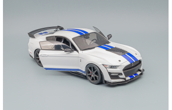 FORD GT500 Fast Track - 2020 (white / blue stripes)