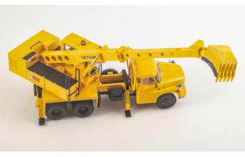 UDS-110 (Tatra-148) экскаватор, желтый