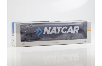 Камский грузовик 54901 с п/п НЕФАЗ-93341 NATCAR, синий