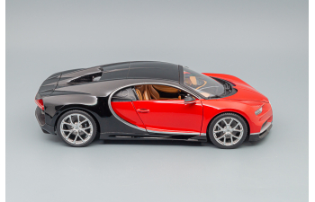 BUGATTI Chiron Le Patron 2016, Italian Red - Nocturne Black