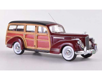 Packard 110 Deluxe Wagon, dark red/Holzoptik 1941