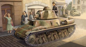 Сборная модель French H38/39 Light tank
