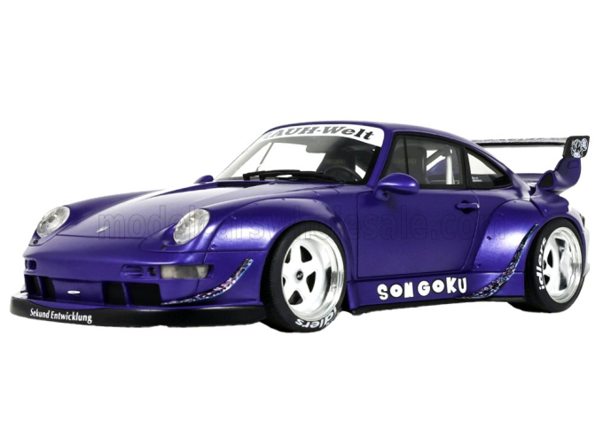 PORSCHE RWB *Son Goku* *Resin serie* (2024), purple