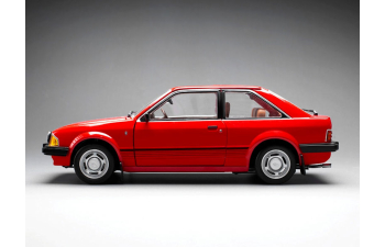 FORD Escort Mark III Ghia (1983), sunburst red 