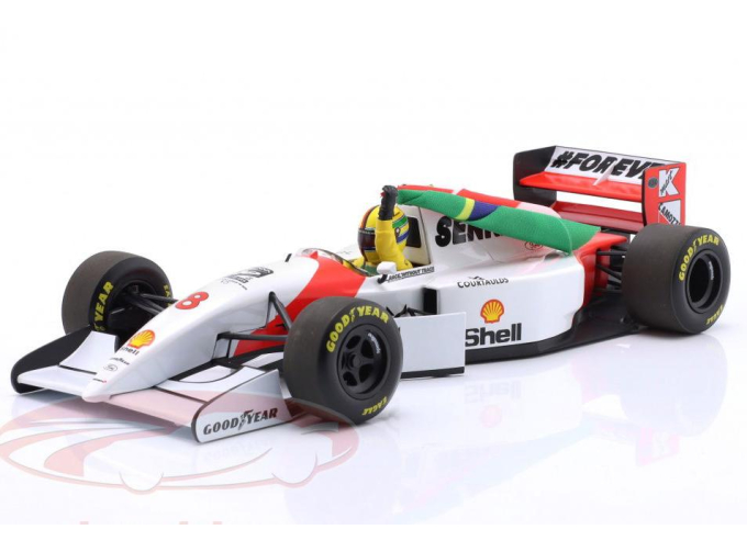 McLAREN MP4/8 №8 Senna Tribute Emilia-Romagna GP (Imola) Formula 1 Sebastian Vettel (2024)