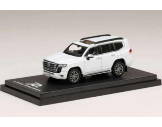 TOYOTA Land Cruiser (JA300W) ZX, precious white pearl with black interior