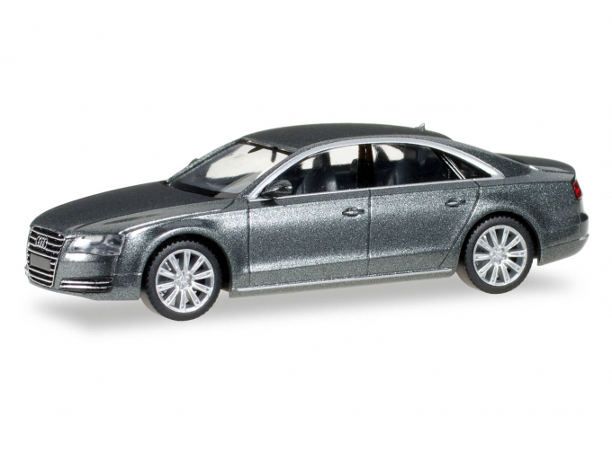 AUDI A8, gray metallic