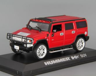 HUMMER H2 SUV (2005), red