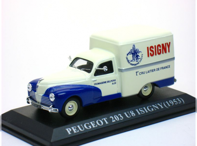 PEUGEOT 203 U8 Isigny (1953), blue / biege