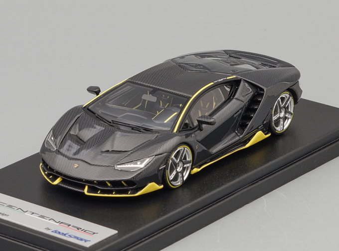 LAMBORGHINI Centenario Geneva MotorShow, carbon / yellow