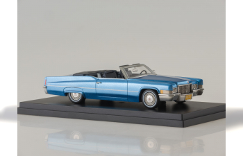 CADILLAC Coupe de Ville Convertible (1970), metallic light blue