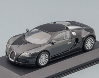 BUGATTI Veyron (2009), black metallic / grey metallic