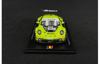 PORSCHE 911 992 Gt3 R 4.2l Team Ssr Herberth №92 24h Spa (2024) Mathieu Jaminet - Matt Campbell - Frederic Makowiecki, Green Black