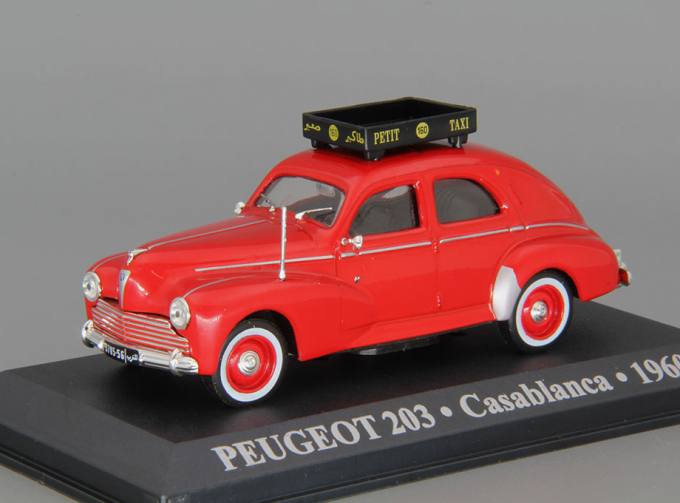 PEUGEOT 203 Casablanca (1960), red