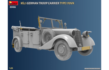 Сборная модель MERCEDES-BENZ 170vk German Military Troop Carrier 1936