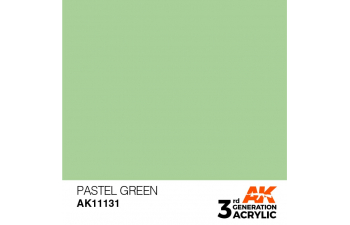 Краска акриловая 3rd Generation Pastel Green 17ml