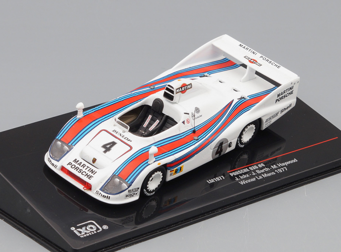 PORSCHE 936 No.4 J.Ickx-J.Barth-M.Haywood Winner Le Mans (1977), white