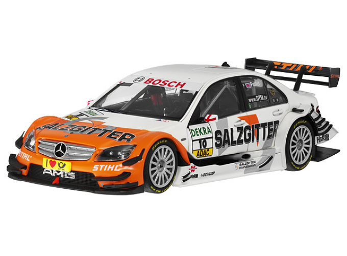 MERCEDES-BENZ AMG C-Class DTM Salzgitter Gary Paffett (2009), white / orange