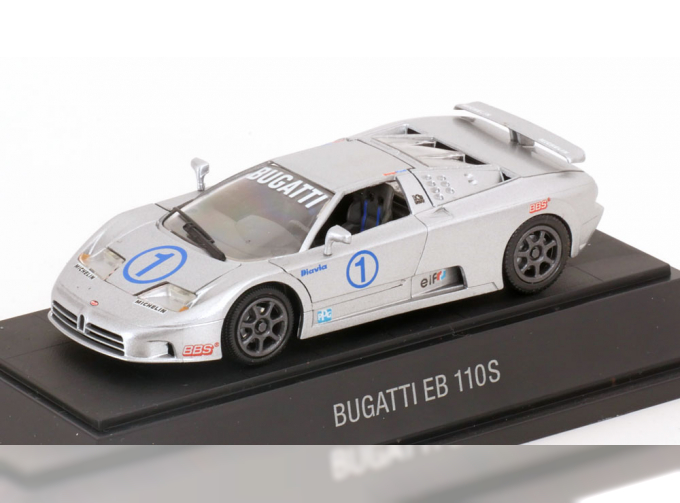 BUGATTI EB 110S, silver grey-metallic