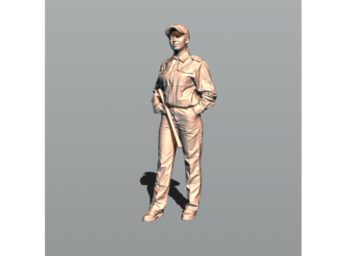 Фигура Люба ППС (масштаб 1:24, окрашенная)