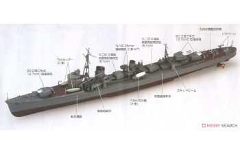 Сборная модель Kagero-Class Destroyer Kagero