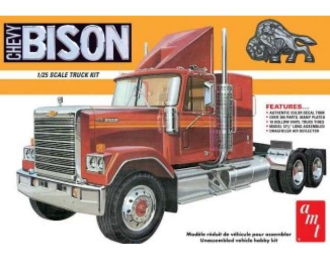 Сборная модель Chevrolet Bison Conventional Tractor, plastic modelkit