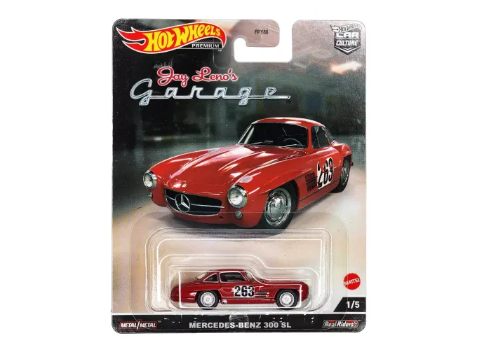 MERCEDES-BENZ 300 SL Car Culture Jay Leno's Garage Premium, red