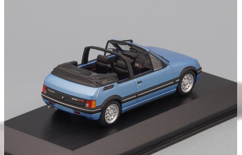 PEUGEOT 205 CTI Cabriolet (1990), light blue metallic