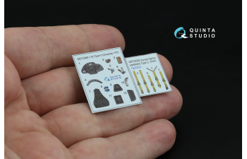 3D Декаль интерьера кабины И-16 тип 5 (Звезда)