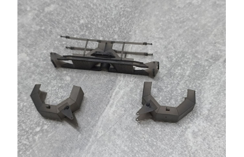 Держатель запасного колеса (ДЗК) ЯАЗ-210Г,Д Краз-221 раннего образца