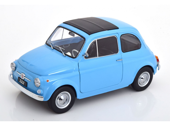 FIAT 500 (1968), light blue