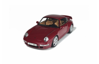 PORSCHE 993 Turbo 1995, red metallic