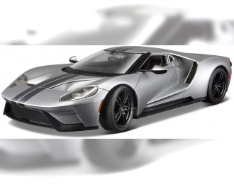 Ford GT 2017 серебристый