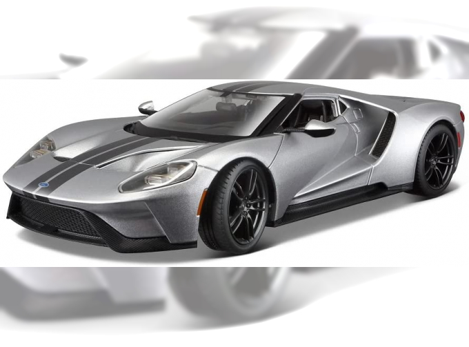 Ford GT 2017 серебристый