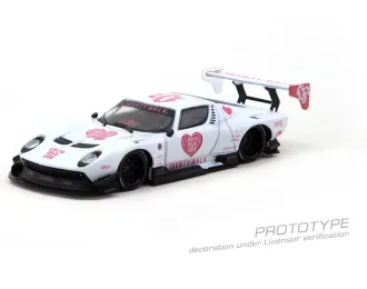 LAMBORGHINI Miura LB-Silhouette Works Kids (2026), white/pink