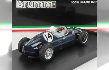 COOPER F1 T51 N 14 Winner Italy Gp 1959 Stirling Moss - With Driver Figure, Blue