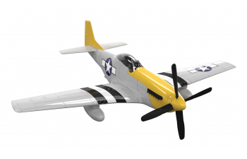 Сборная модель Американский истребитель North American P-51D Mustang (сборка без клея)