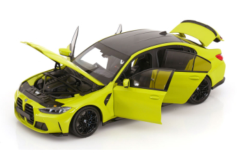 BMW M3 G80 Saloon (2024), light green black