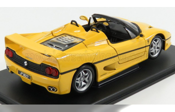 FERRARI F50 (1995) - Con Vetrina - With Showcase, Yellow