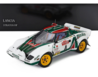 LANCIA Stratos Hf Alitalia (night Version) №4 Winner Rally Sanremo (1976) Bjorn Waldegaard - Hans Thorszelius, White Green