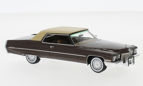 CADILLAC Coupe DeVille 1972 Metallic Brown/Beige