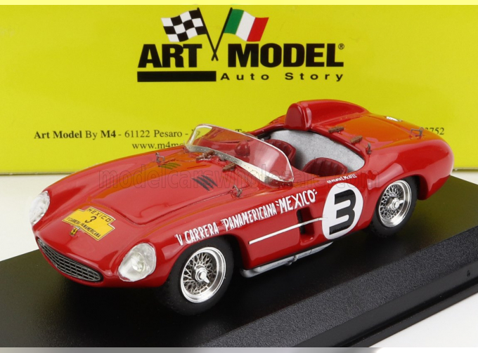 FERRARI 500 Mondial N3 Carrera Panamericana (1954) E.Rubirosa - Mcafee, Red