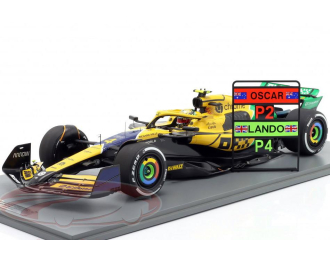 McLAREN MCL38 #4 4th Monaco GP Formula 1 Lando Norris (2024)