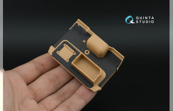 3D Декаль Коврик напольный и брызговики для модели КрАЗ-6322 (HobbyBoss)