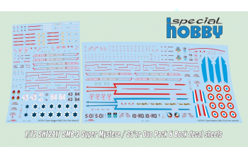 Сборная модель SMB-2 Super Mystere Duo Pack & Book