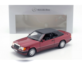 MERCEDES-BENZ 300CE-24 Cabriolet A124 (1992), red metallic