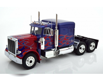 Peterbilt 359 1967 (bluemetallic/red)