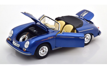 PORSCHE 356 Speedster, blue metallic