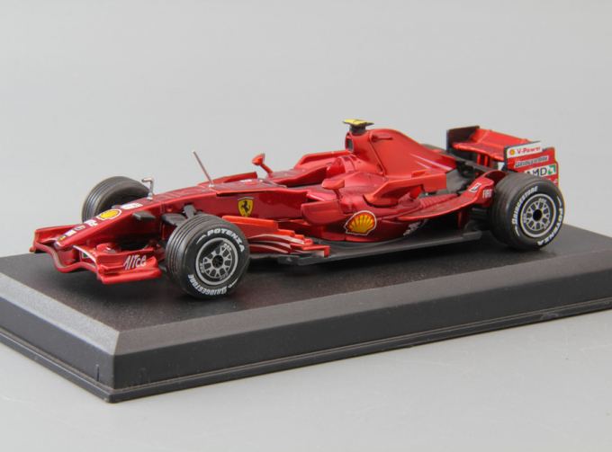 FERRARI F2007 Kimi Raikkonen #6 (2007), red metallic