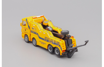 SCANIA R Highline Empl Wrecker "Tractare", yellow